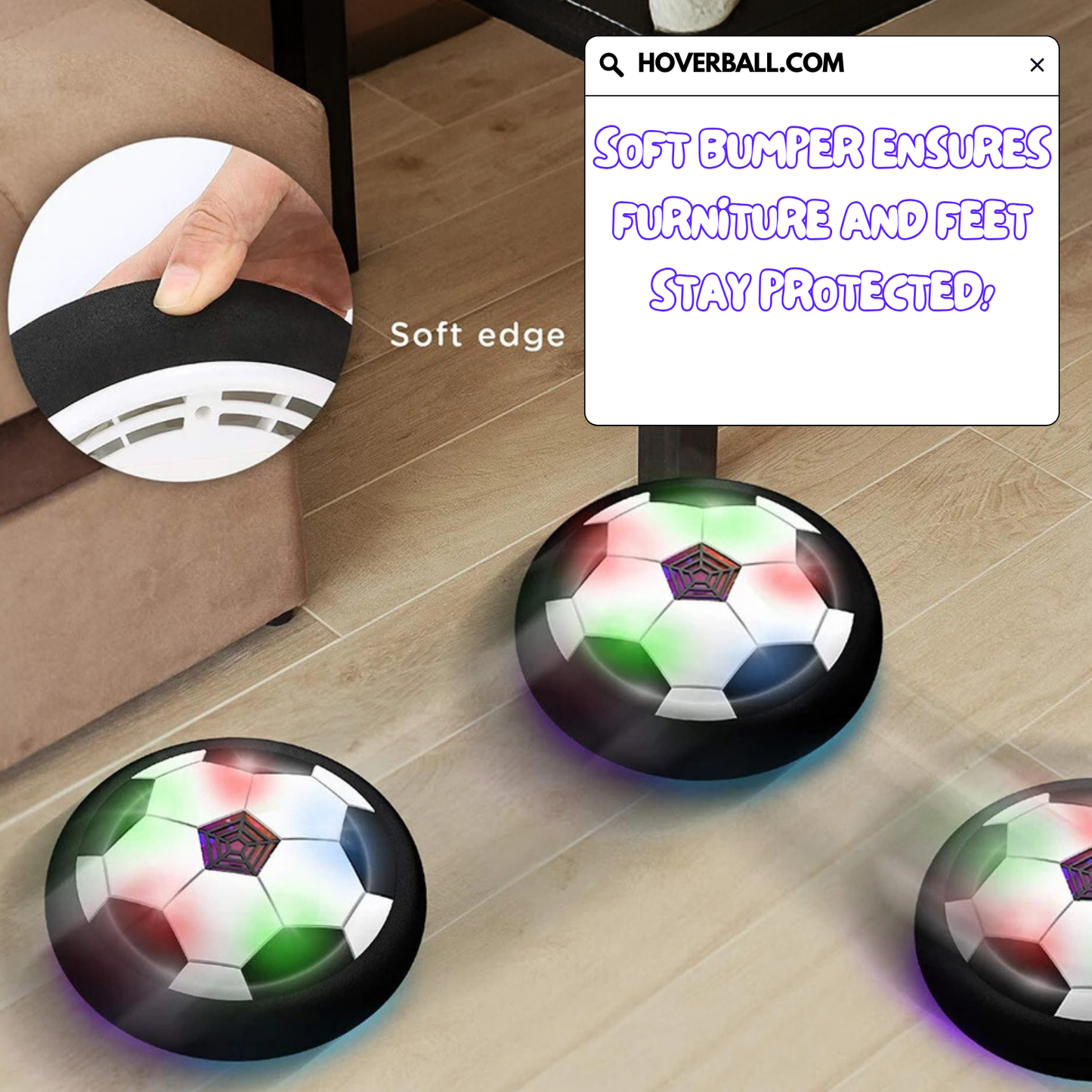 HoverBall™ - Endless Fun with the Grafiety Soccer Ball!