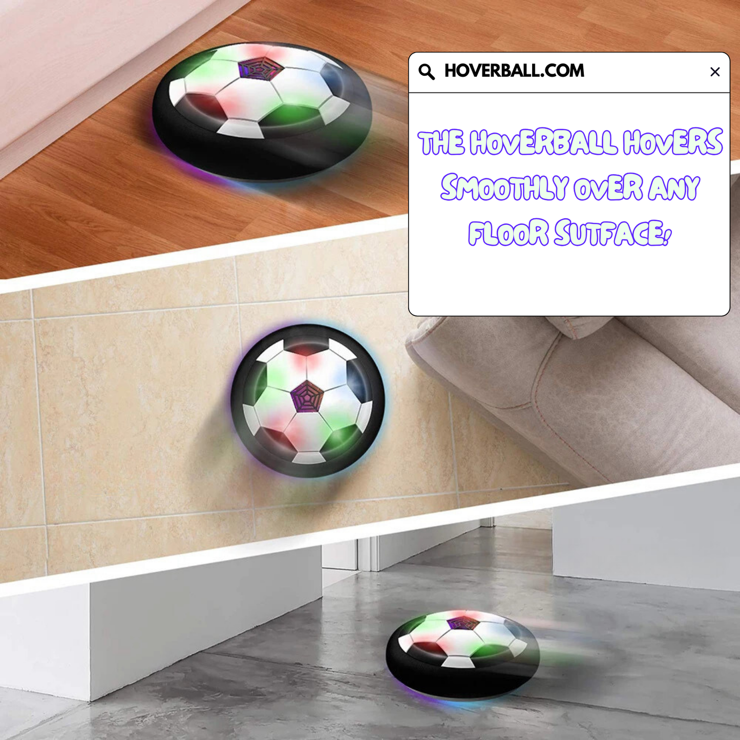 HoverBall™ - Endless Fun with the Grafiety Soccer Ball!