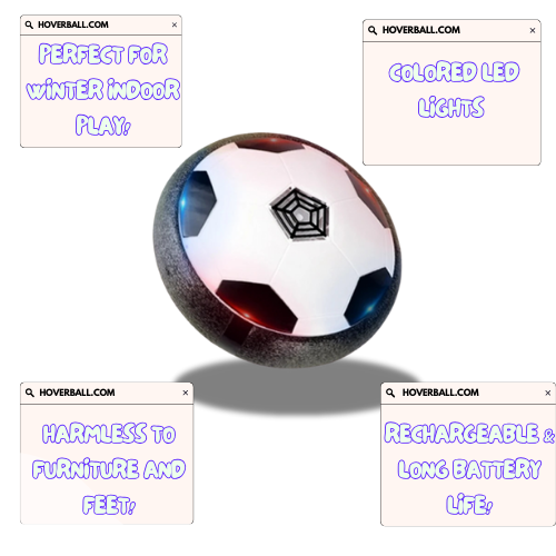 HoverBall™ - Endless Fun with the Grafiety Soccer Ball!