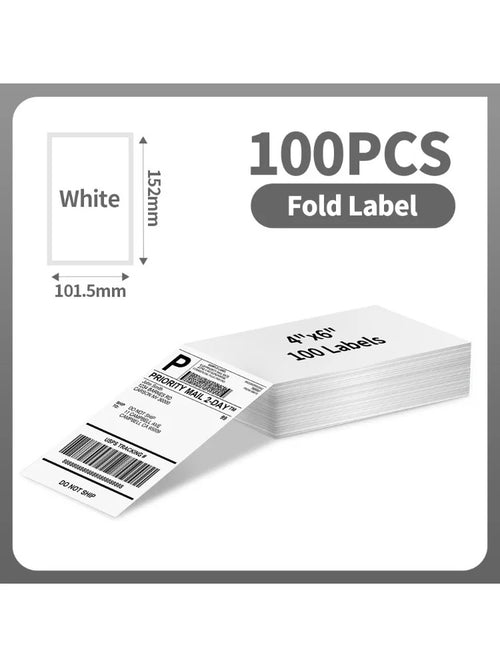 100Pcs 4" X 6" Paper Rolls - PrintPal XXL™